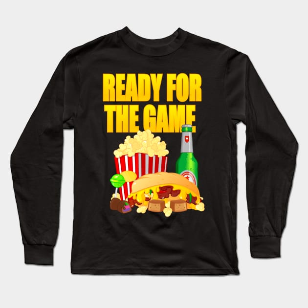 Ready for the game Long Sleeve T-Shirt by the12